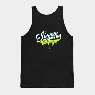 Swamp Monsters Little League name logo Tank Top